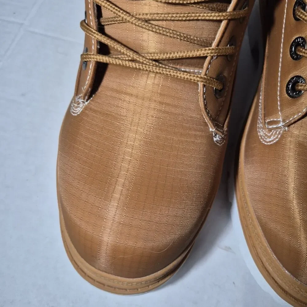 Lugz Drifter Ripstop Mens Brown White Chukka Boots Size 10 44 EUR MDRST-741